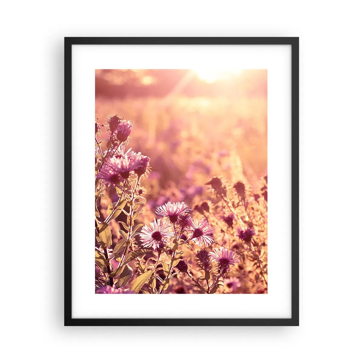 Poster în ramă neagră - Înainte ca vara să plece - 40x50 cm