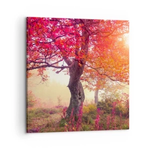 Tablou pe pânză - O frenezie de înflorire - 60x60 cm