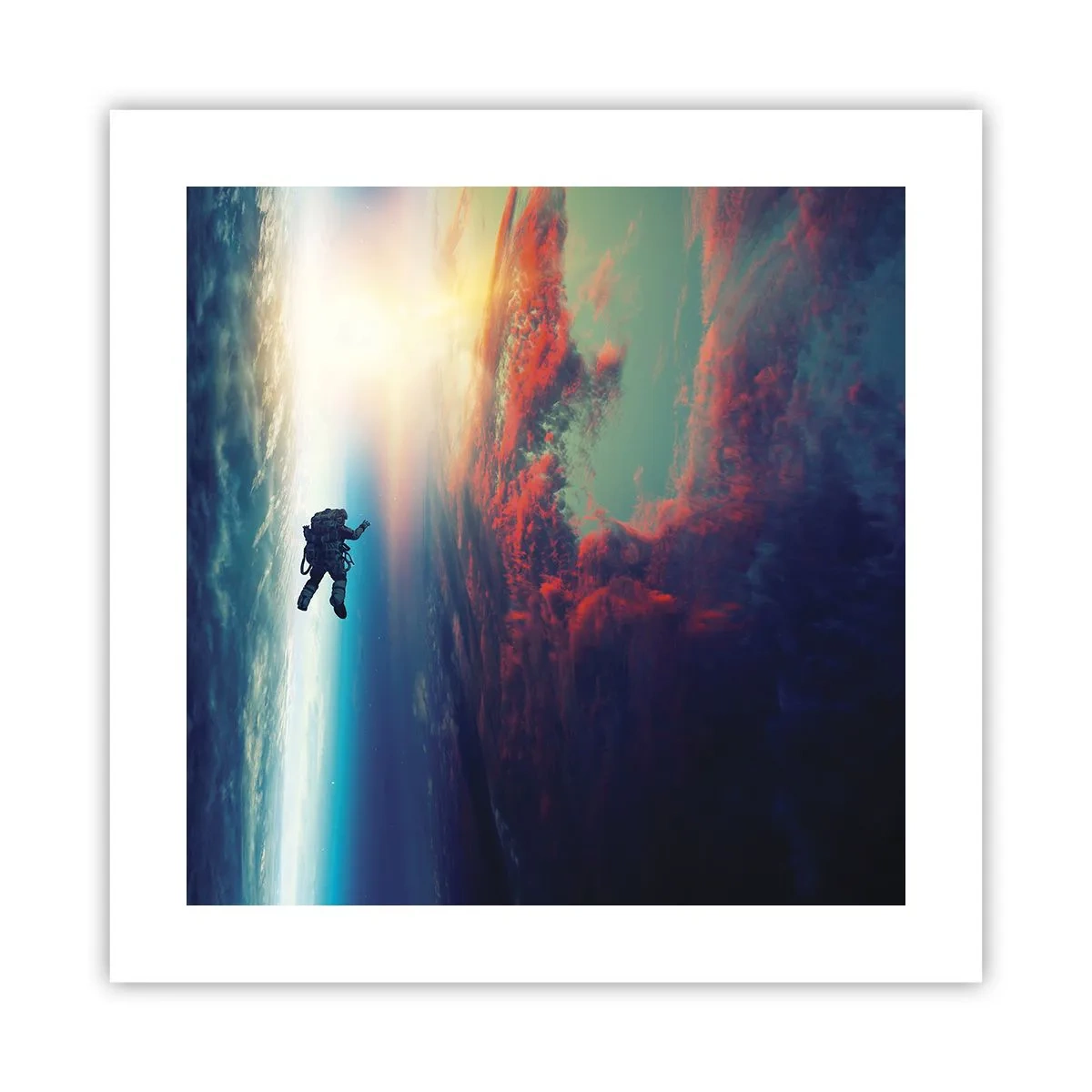 Poster - Provocând universul - 40x40 cm
