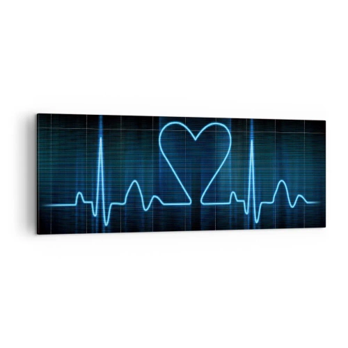 Tablou pe pânză - În ritmul inimii - 140x50 cm