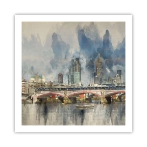 Poster - Londra în toată splendoarea ei - 60x60 cm