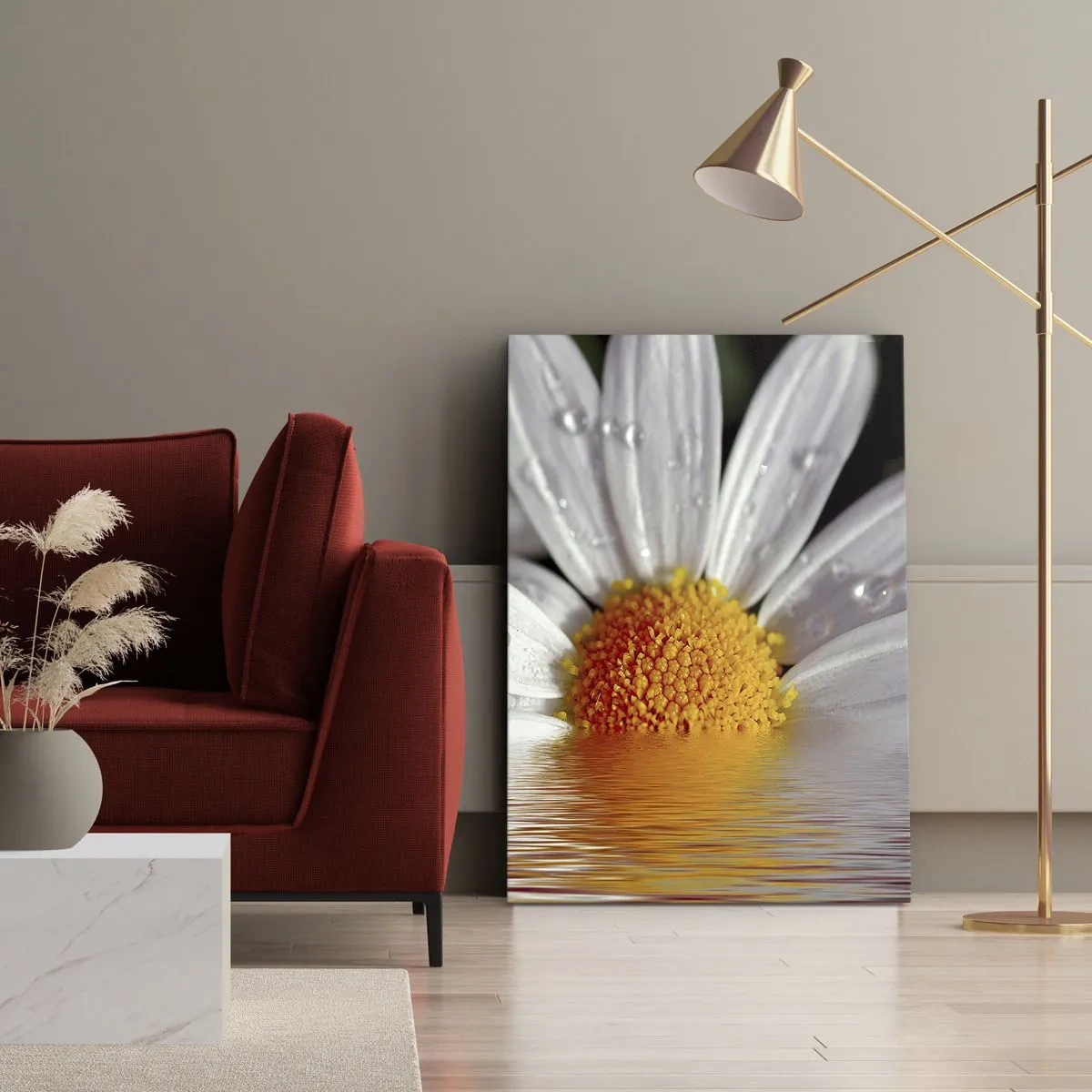 Tablou pe pânză - Răsăritul soarelui al Margaretei - 50x70 cm