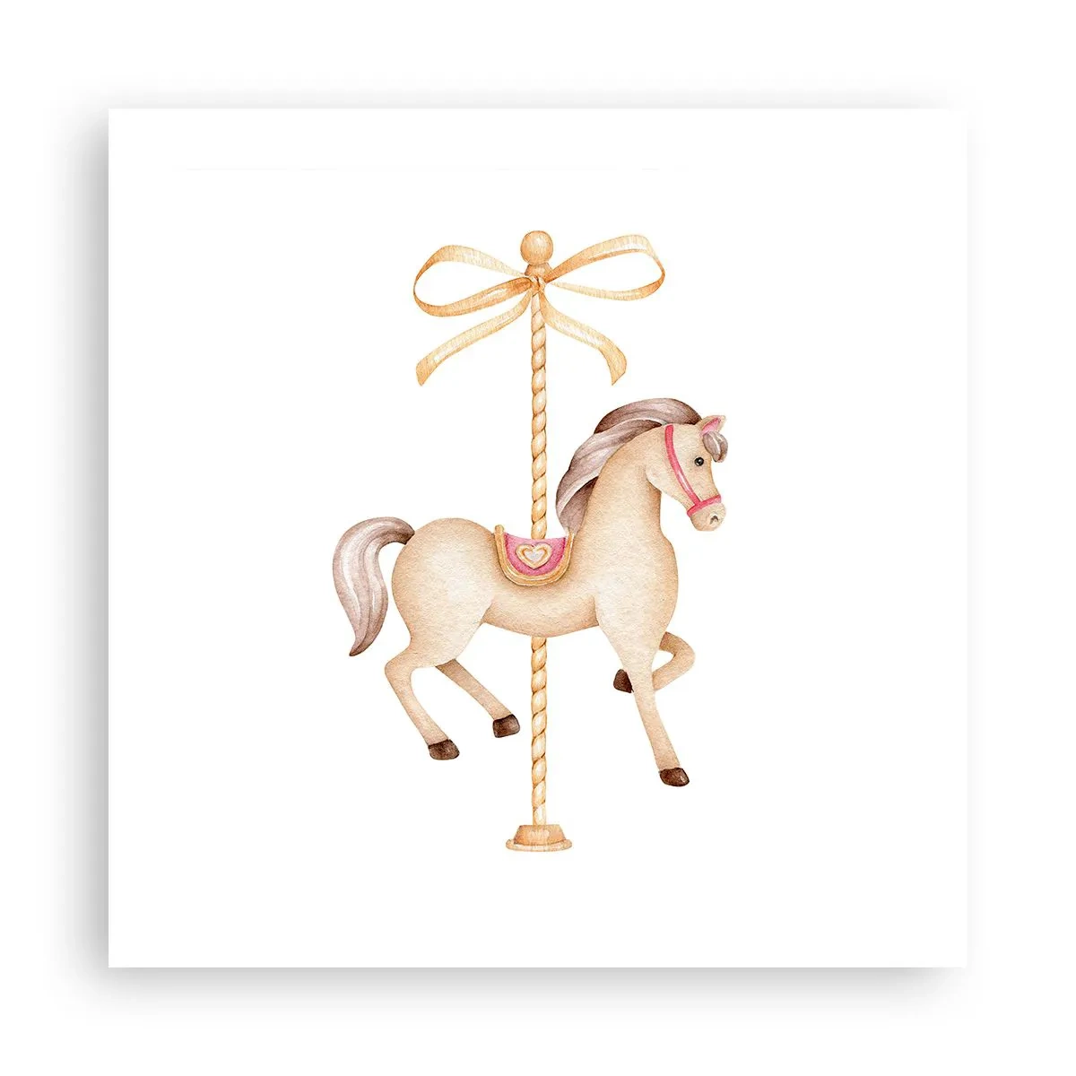 Poster - Într-un trap grațios - 50x50 cm