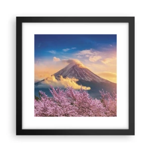 Poster în ramă neagră - Sfințenia japoneză - 30x30 cm