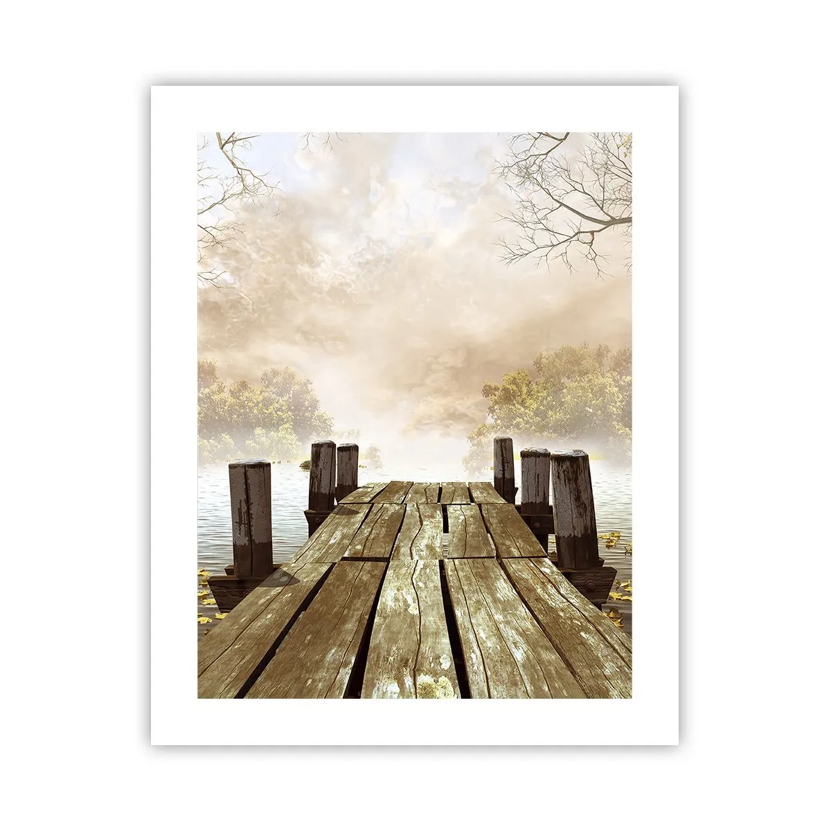 Poster - Tristețea blândă a toamnei - 40x50 cm