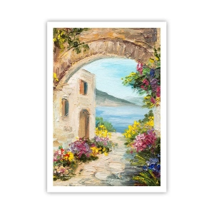 Poster - Farmecul peisajului de coastă - 70x100 cm