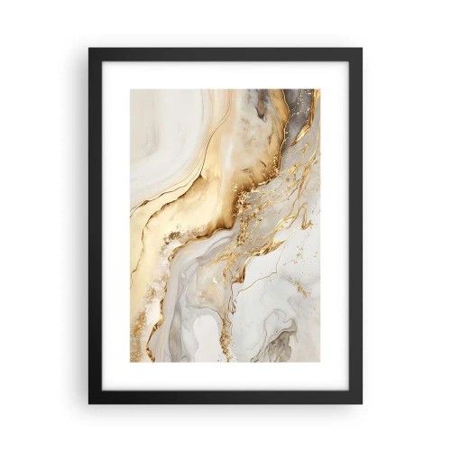 Poster în ramă neagră - Abstracție: frumusețe și bunătate - 30x40 cm