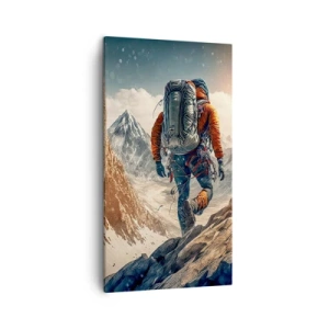 Tablou pe pânză - Războinic singuratic - 45x80 cm