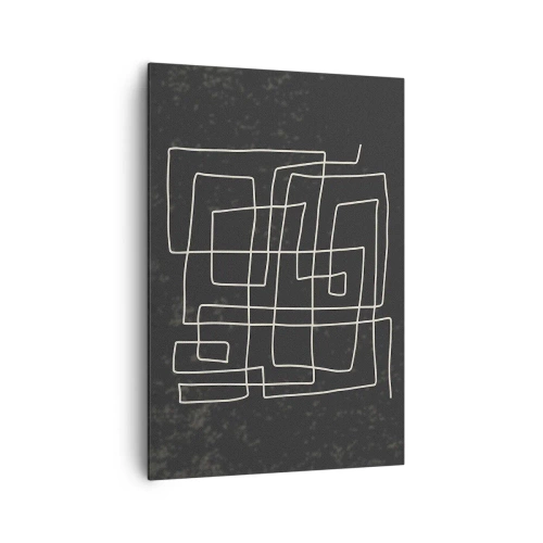 Tablou pe pânză - Nu atât de simplu - 70x100 cm