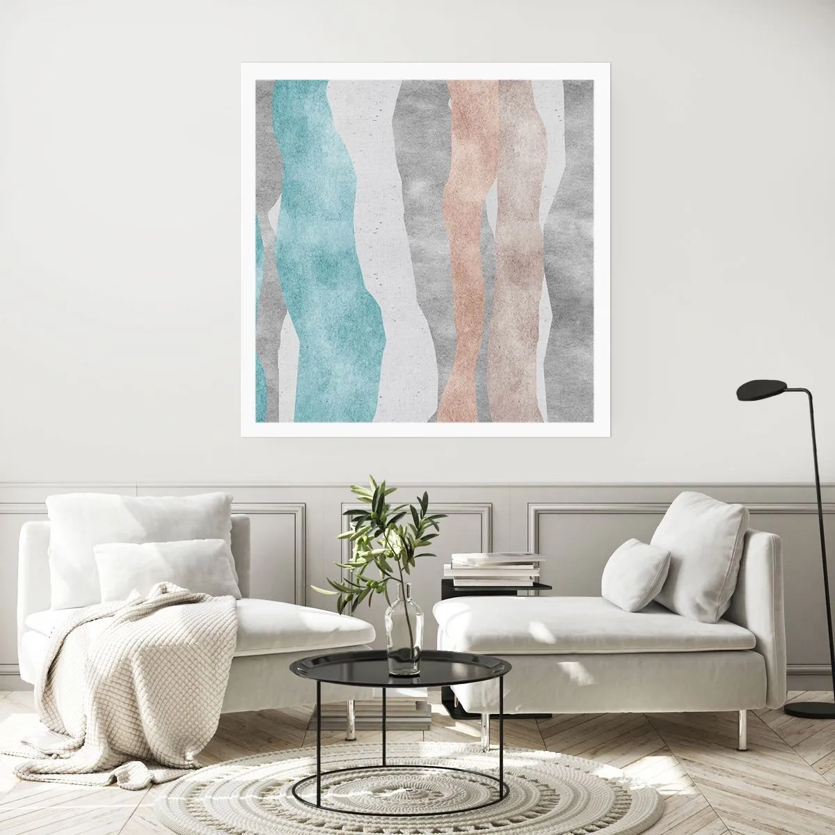 Poster - Studiu de proximitate - 40x40 cm