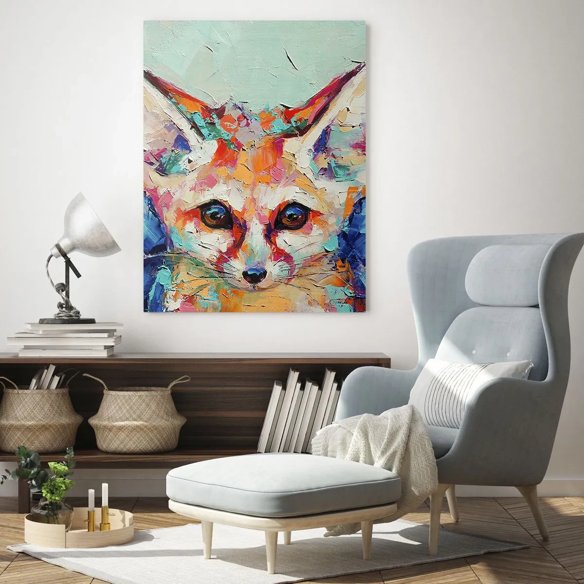 Tablou pe sticlă - Sunteți gata pentru mine? - 50x70 cm