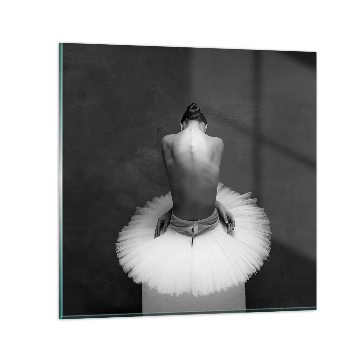 Tablou pe sticlă - Chiar înflorește - 30x30 cm