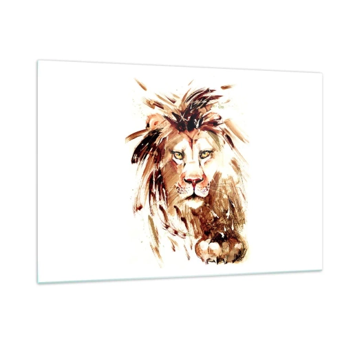 Tablou pe sticlă - Putere și demnitate - 120x80 cm