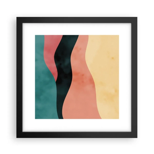Poster în ramă neagră - Neconformitate compatibilă - 30x30 cm