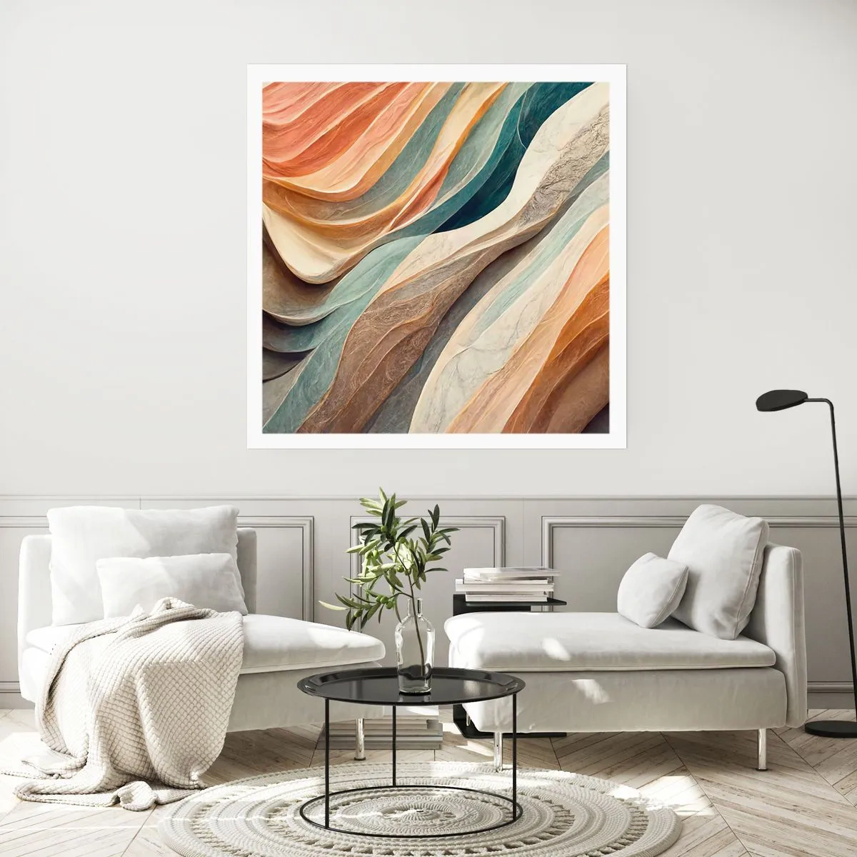Poster - Momentul dinaintea schimbării - 60x60 cm