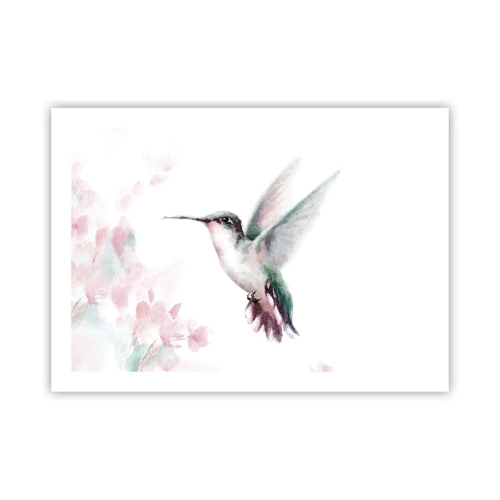 Poster - Oprit în mișcare - 70x50 cm