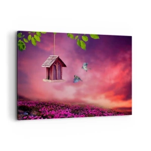 Tablou pe pânză - Invitație la cină - 120x80 cm