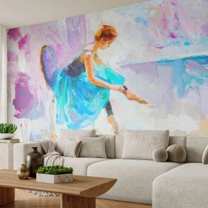 Tapet Premium Sand - Grație inefabilă, farmec subtil - Balerină, Dans, Balet - 350x256 cm