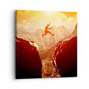 Tablou pe pânză - Trecând frontierele - 30x30 cm