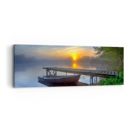 Tablou pe pânză - Cum se transformă obișnuitul în magic - 90x30 cm