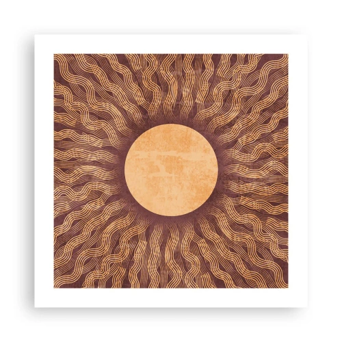 Poster - Icoana soarelui - 50x50 cm