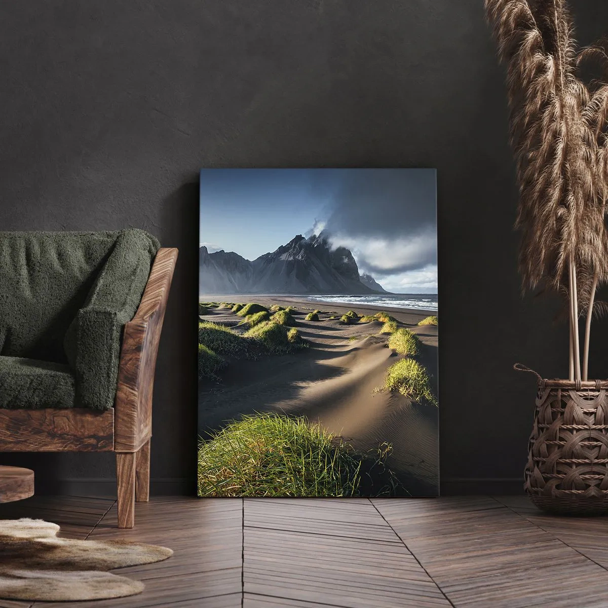 Tablou pe pânză - Armonia elementelor - 65x120 cm