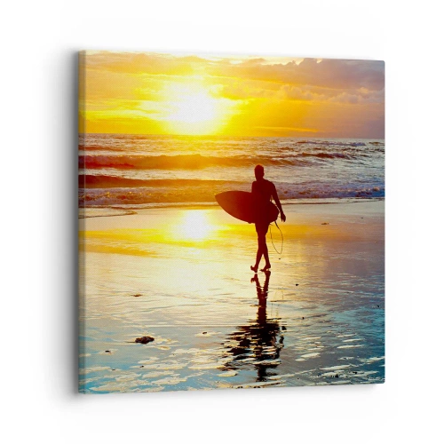 Tablou pe pânză - Întoarcerea războinicului - 30x30 cm