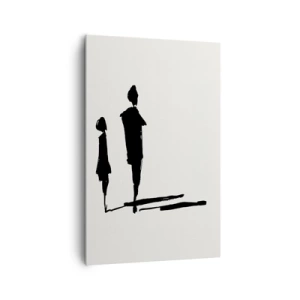 Tablou pe pânză - Cu siguranță împreună? - 80x120 cm