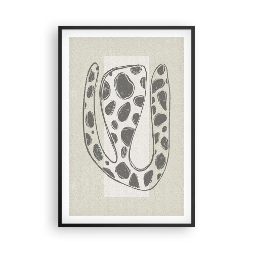 Poster în ramă neagră - O creatură bizară - 61x91 cm