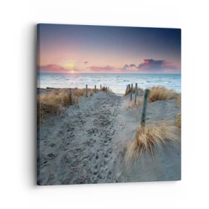 Tablou pe pânză - Ai revărsat un curcubeu cu splendoare radiantă... - 30x30 cm