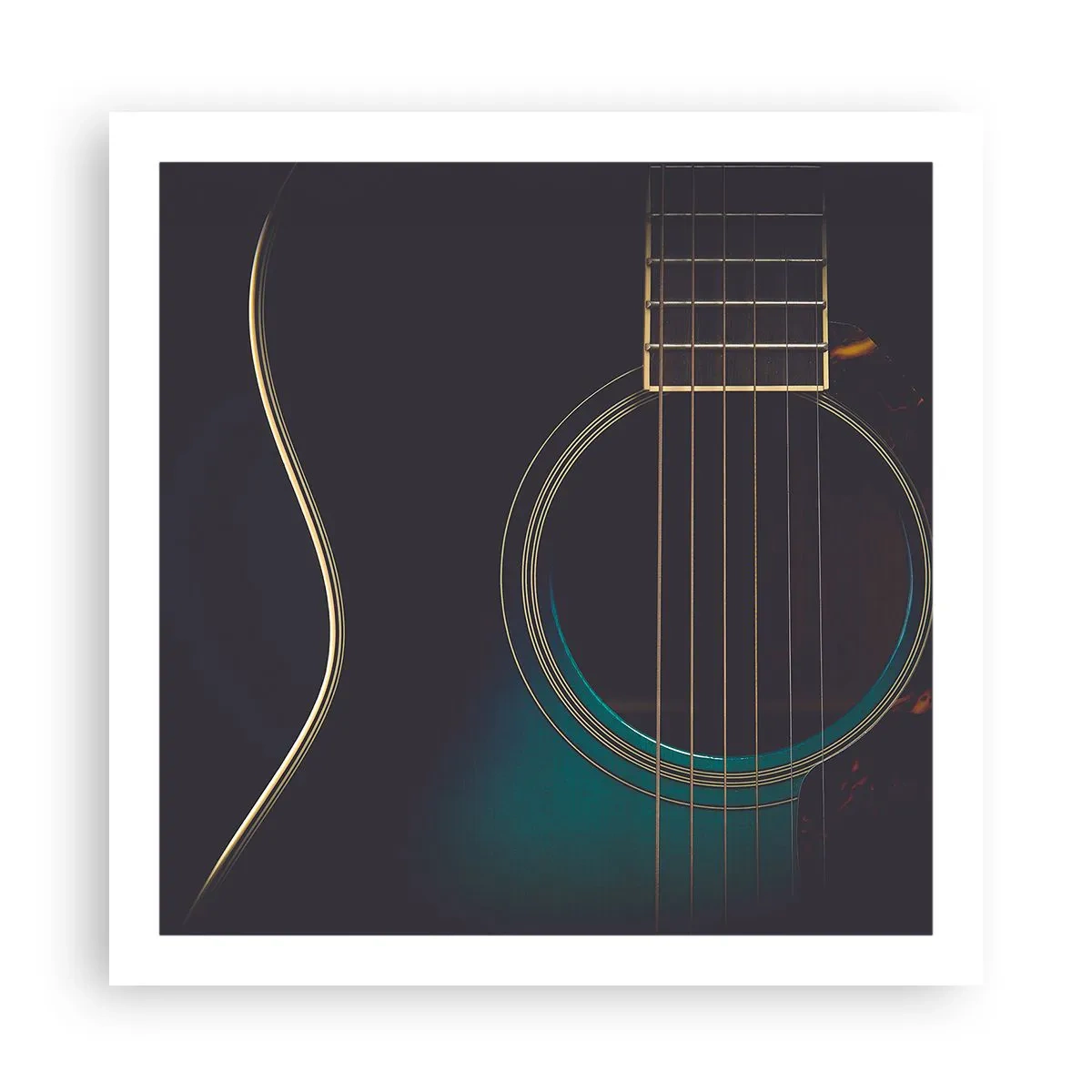 Poster - O clipă înainte de a suna - 60x60 cm