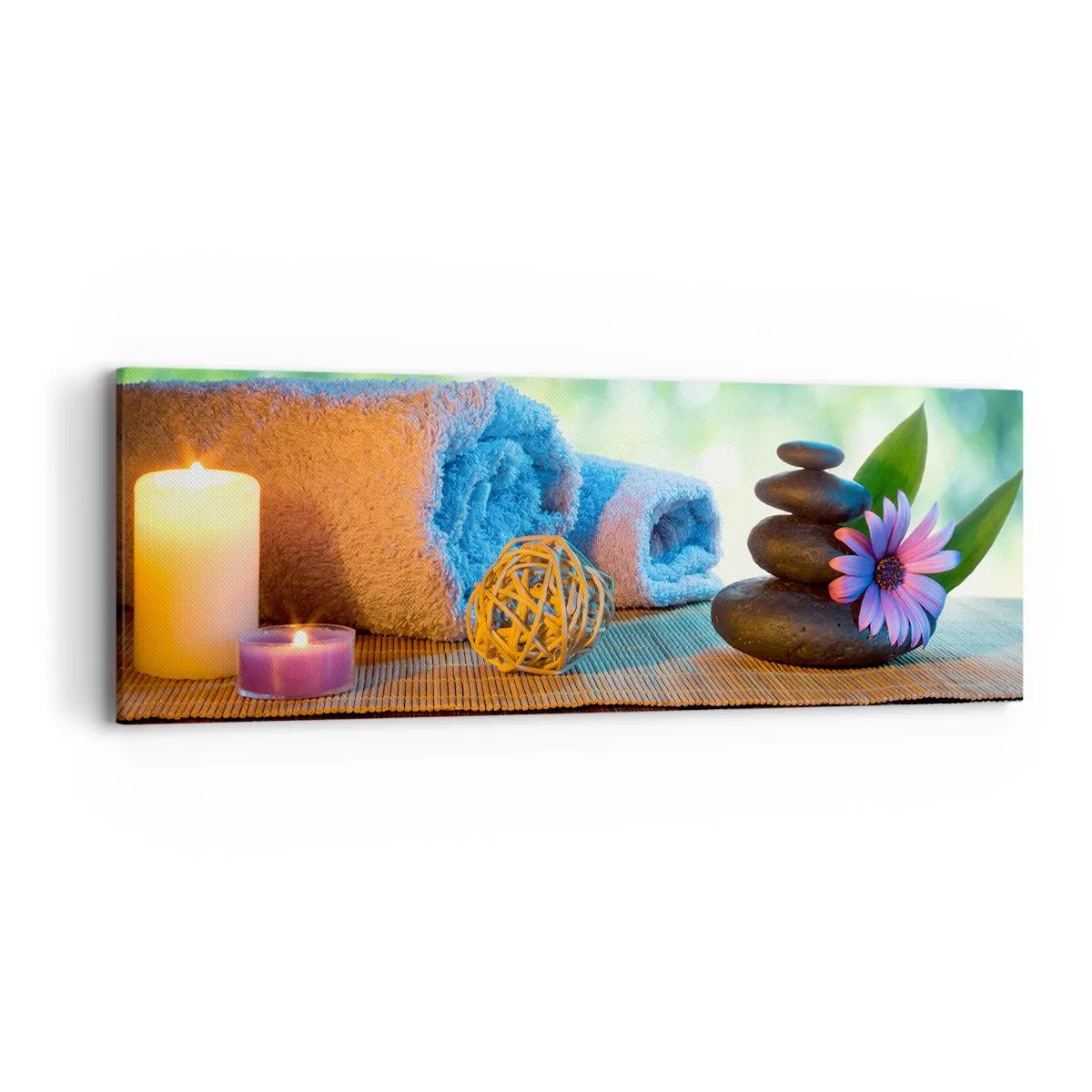 Tablou pe pânză - Timp pentru corp - 90x30 cm