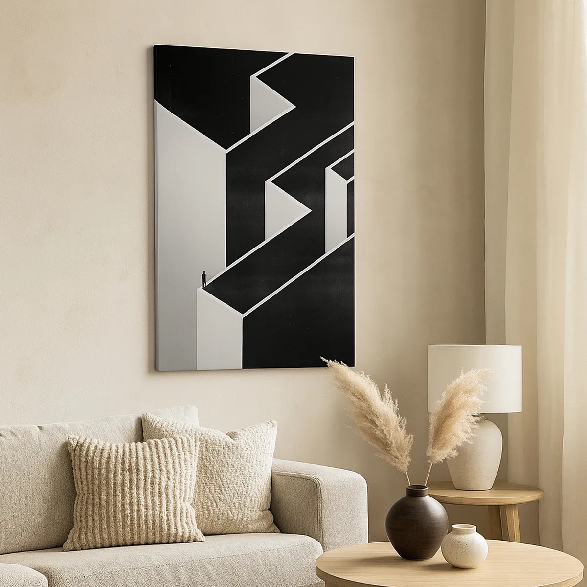 Tablou pe pânză - Singurătate la vârf - 50x70 cm