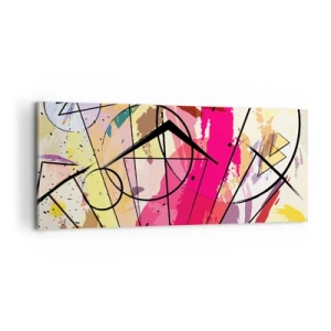 Tablou pe pânză - Explozie - 100x40 cm