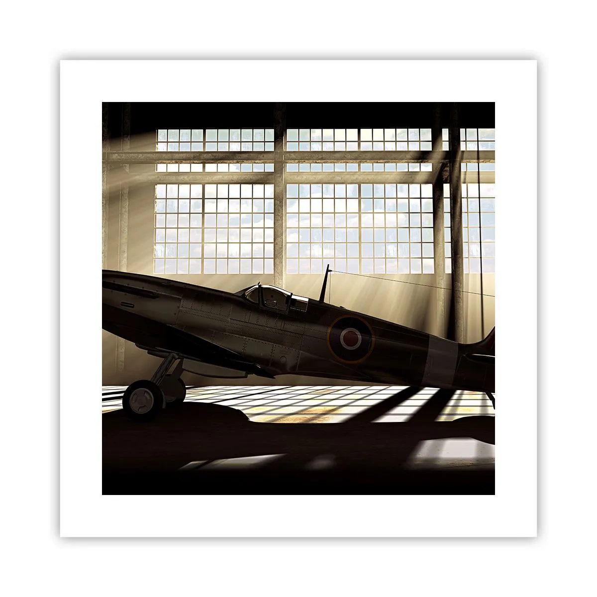 Poster - Odihna războinicului - 40x40 cm