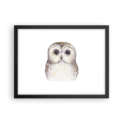 Poster în ramă neagră - Uită-te în ochii mei - 40x30 cm