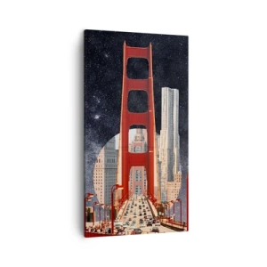 Tablou pe pânză - Întotdeauna în centru - 45x80 cm