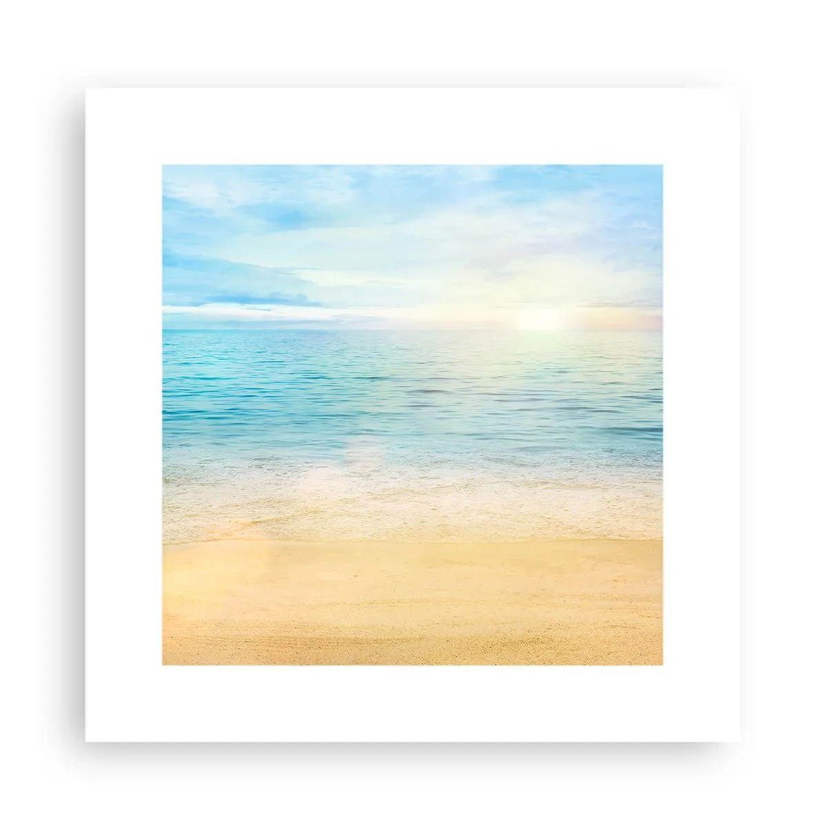 Poster - Marele albastru - 30x30 cm