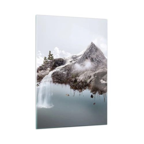 Tablou pe sticlă - Prin ochii unui suprarealist - 50x70 cm