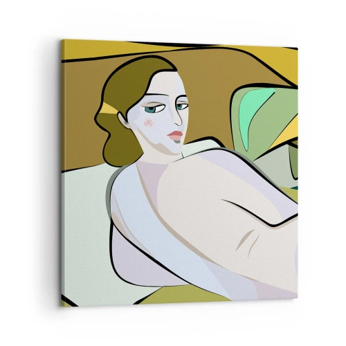 Tablou pe pânză - Portret intim - 60x60 cm