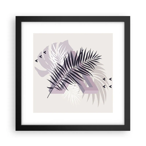 Poster în ramă neagră - Umbra unei umbre - 30x30 cm