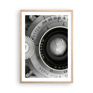 Poster în ramă de stejar deschis - Povestea de la Hollywood - 50x70 cm