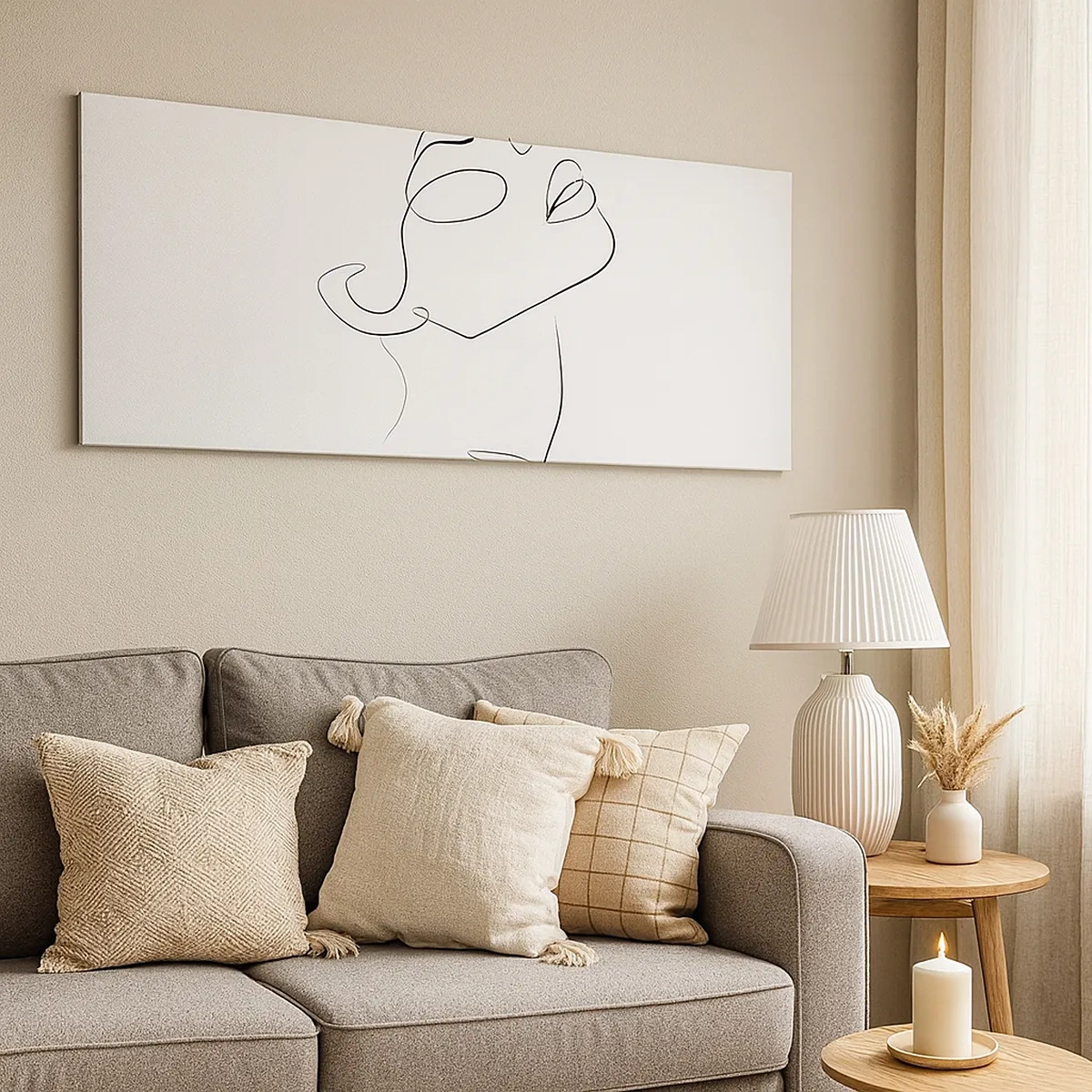 Tablou pe pânză - Meandrele unui vis - 30x30 cm