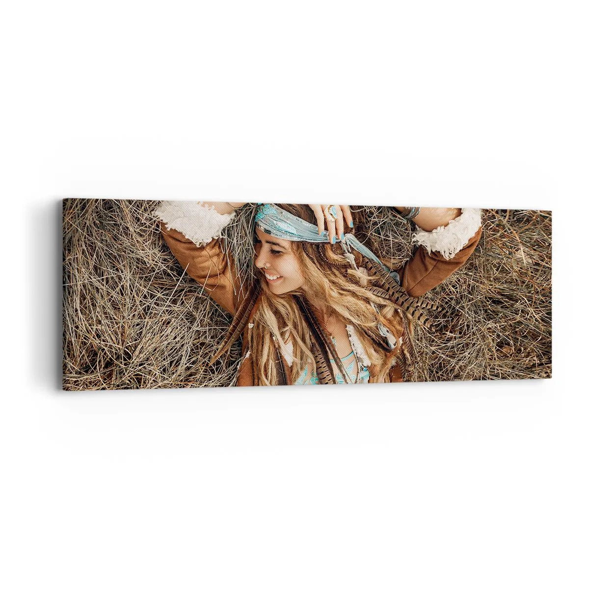 Tablou pe pânză - În drum spre vara iubirii - 90x30 cm