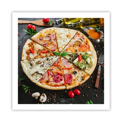 Poster - Un evantai de arome - 60x60 cm