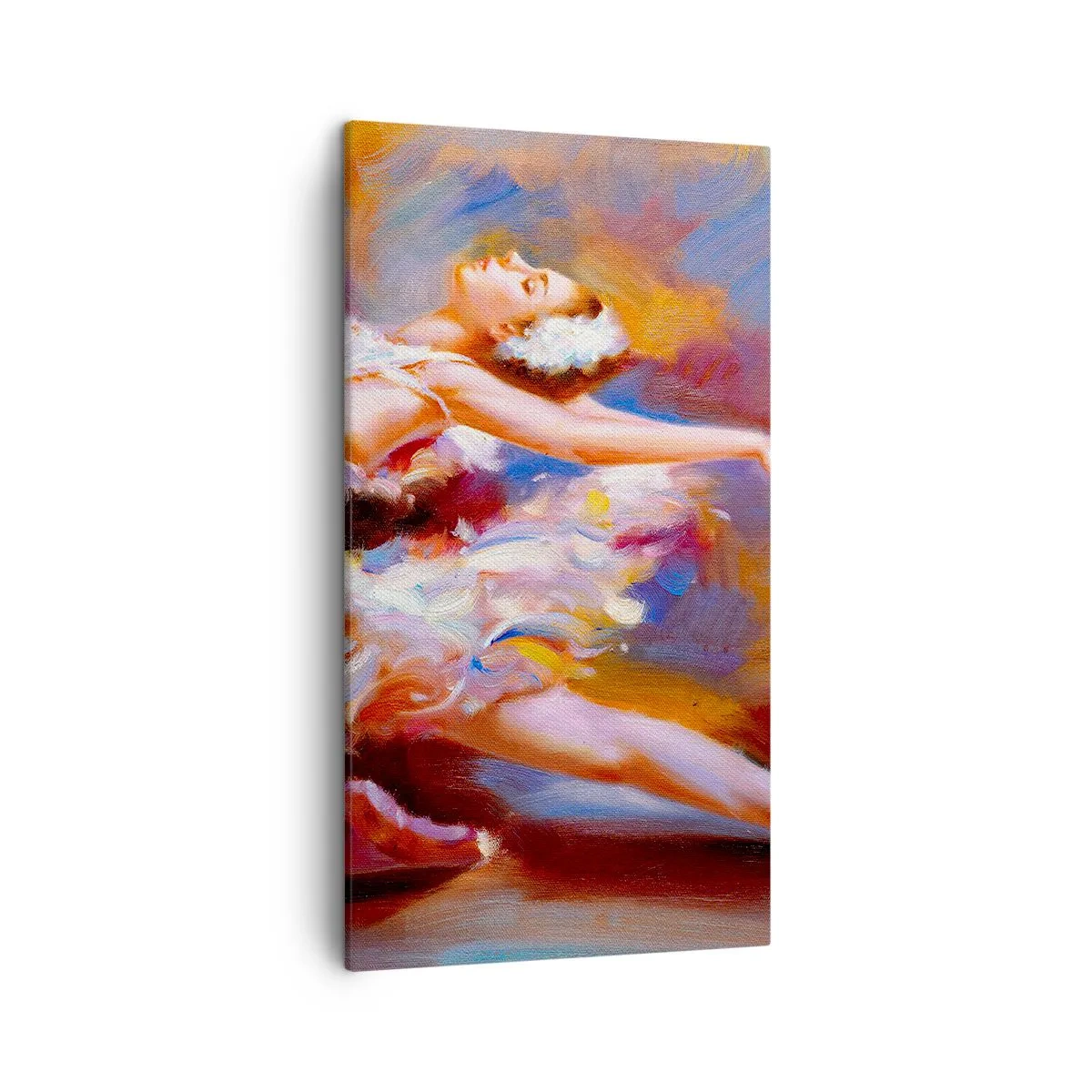 Tablou pe pânză - Harul lebedei - 45x80 cm