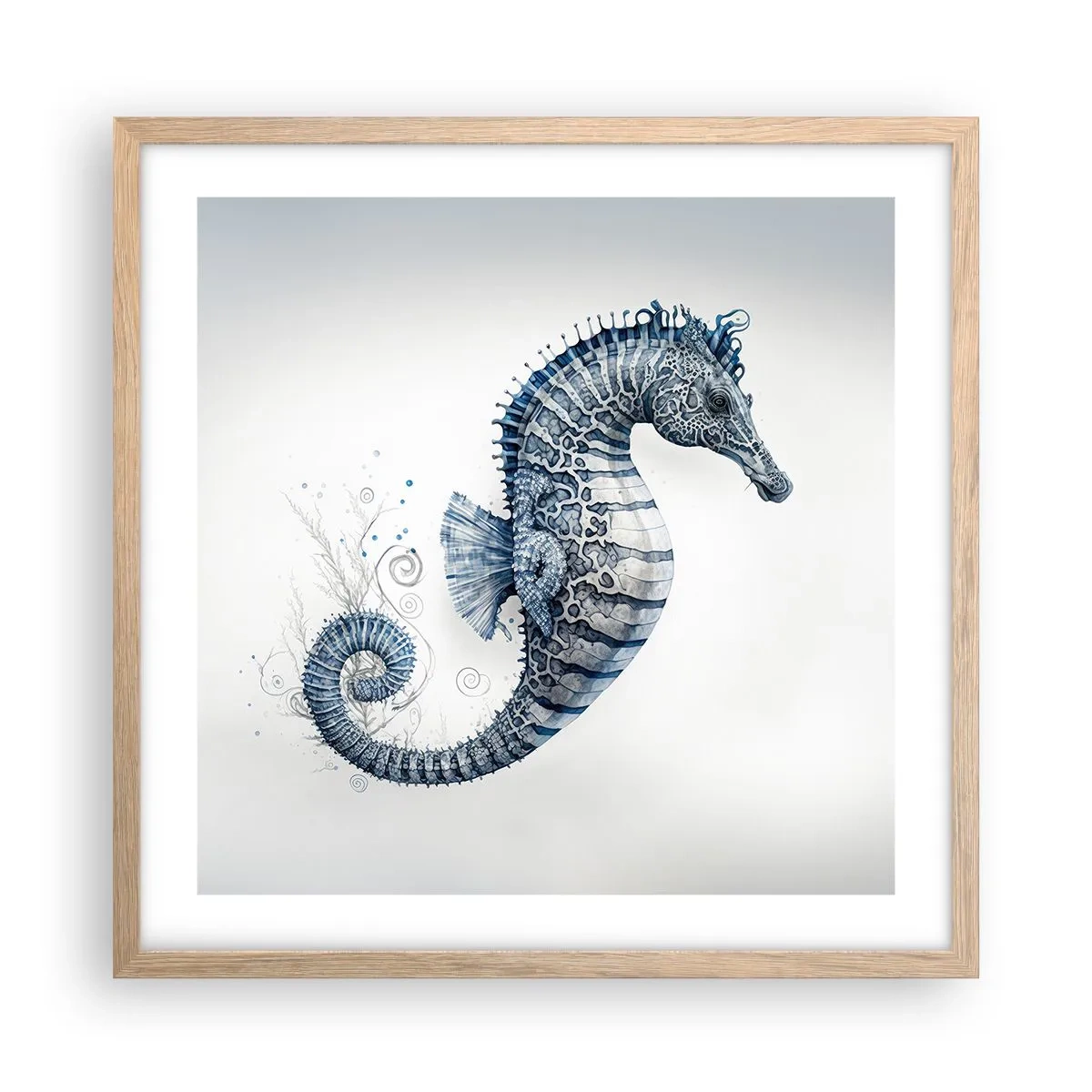 Poster în ramă de stejar deschis - O glumă inocentă a naturii - 50x50 cm