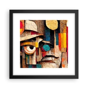 Poster în ramă neagră - Te văd... - 30x30 cm