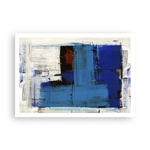 Poster - Secretul albastru - 100x70 cm