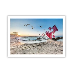 Poster - O odihnă binemeritată - 70x50 cm